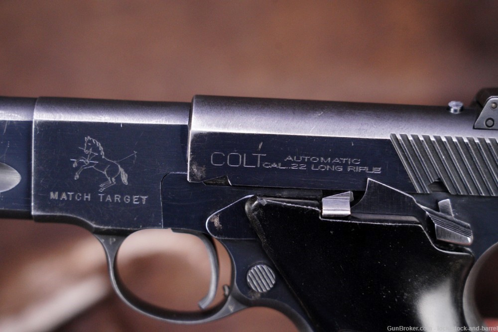 Colt Woodsman Match Target 2nd Series .22 LR Semi-Automatic Pistol 1952 C&R-img-12