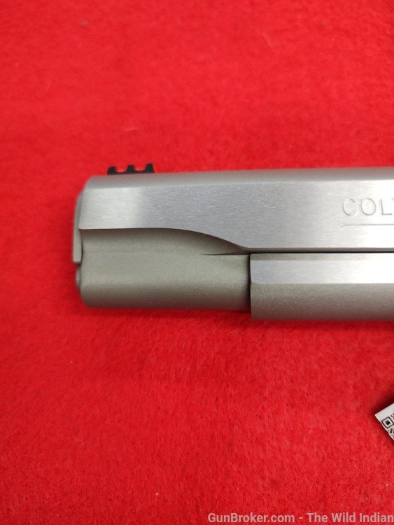 Colt Mfg O5073GCL Gold Cup Lite 38 Super 8+1 5" Stainless National Match -img-2