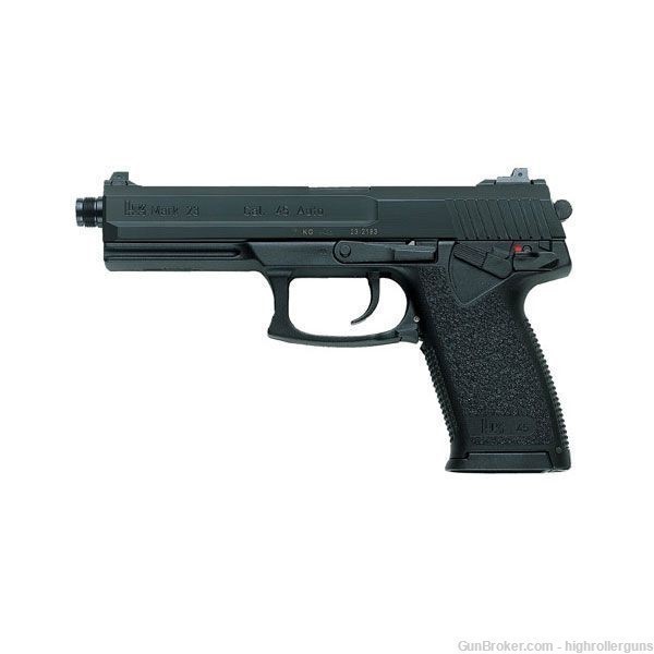 NEW HK Mark 23 DA/SA 10 Round .45 ACP Pistol, Black - 81000080-img-0
