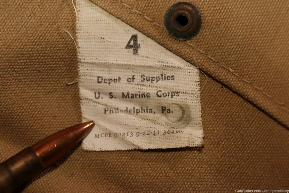 USMC Marine Corps Leggings - WW2 with USMC Tag - 1941-img-4