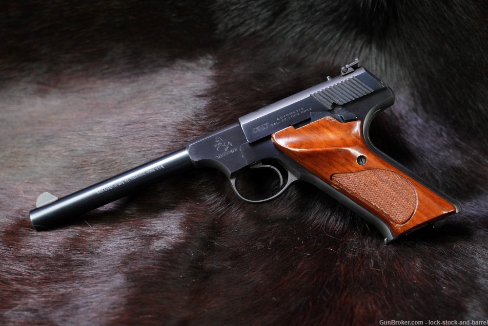 Colt Targetsman Like Woodsman 6" .22 LR Semi-Automatic Pistol, 1976 ATF C&R-img-3