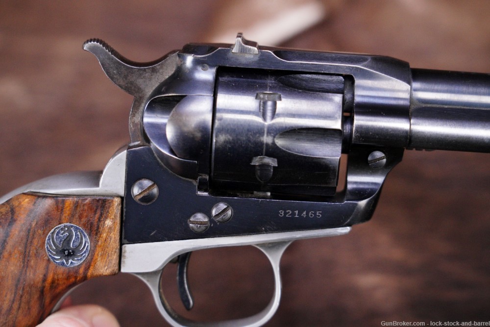 Ruger Pre-Warning 3-Screw Single-Six .22 WMR 6.5" SA Revolver 1961 C&R-img-12