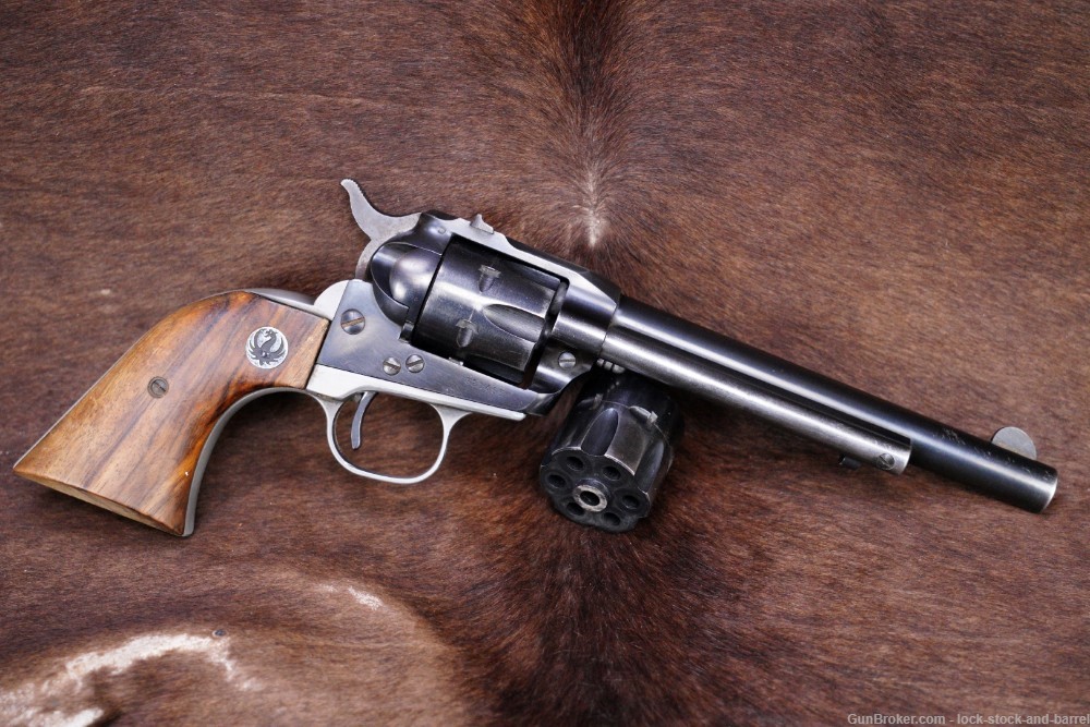 Ruger Pre-Warning 3-Screw Single-Six .22 WMR 6.5" SA Revolver 1961 C&R-img-2