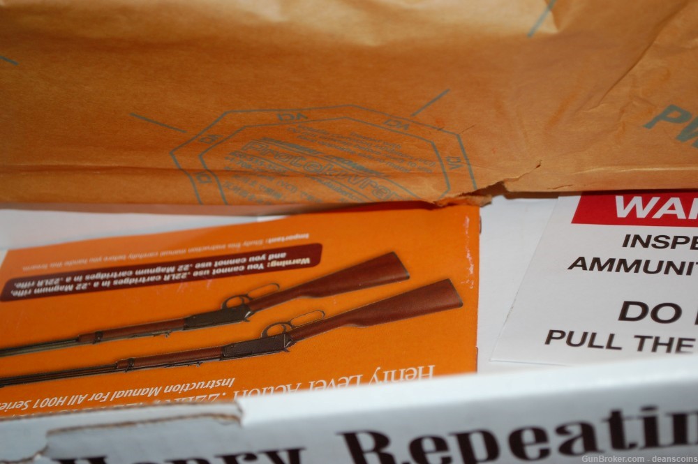 Henry H001M 22 Magnum 22WMR 19.5" Lever Action 2013 NEW IN FACTORY BOX-img-22