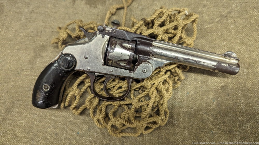 Iver Johnson Top Break 32 S&W revolver -img-0