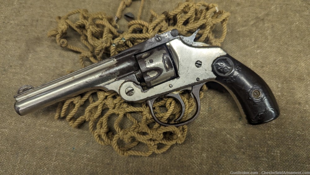 Iver Johnson Top Break 32 S&W revolver -img-1