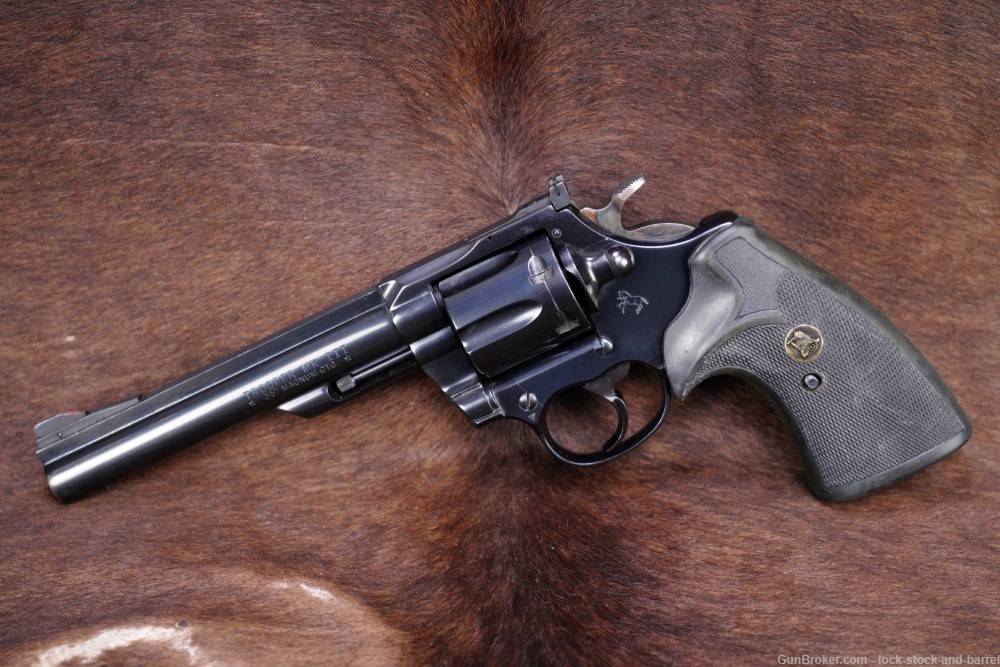 Colt Model Trooper MK III Mark 3 .357 Magnum 6" DA/SA Revolver, 1979-img-3
