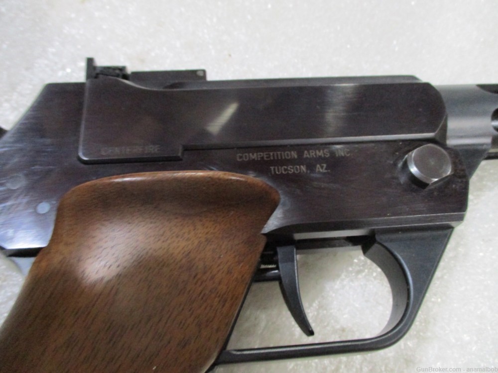 COMPETITION ARMS COMPETITOR 357 MAXIMUM SINGLE SHOT PISTOL W/EXTRA BARREL -img-7