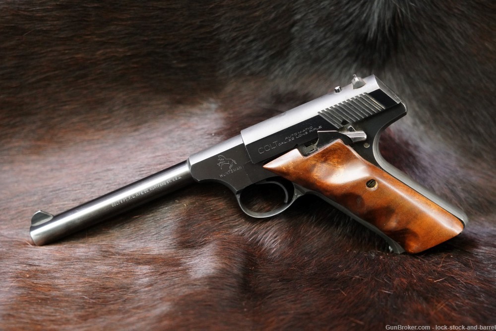 Colt Huntsman Like Woodsman 6" .22 LR Semi-Automatic Pistol, 1955 C&R-img-3