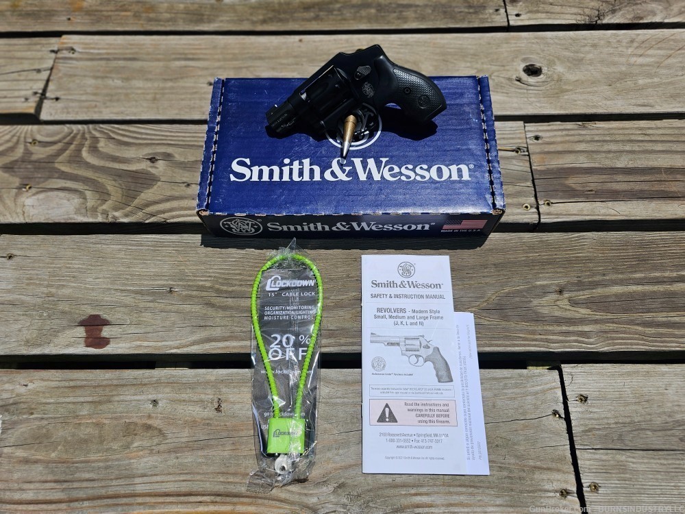 Smith & Wesson 103043 Model 43C 22 LR S&W 43C 22LR Wesson & Smith M43 S&W-img-0