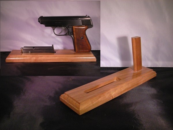 Sauer 38H 7.65mm Pistol Stand with Mag Slot-img-0