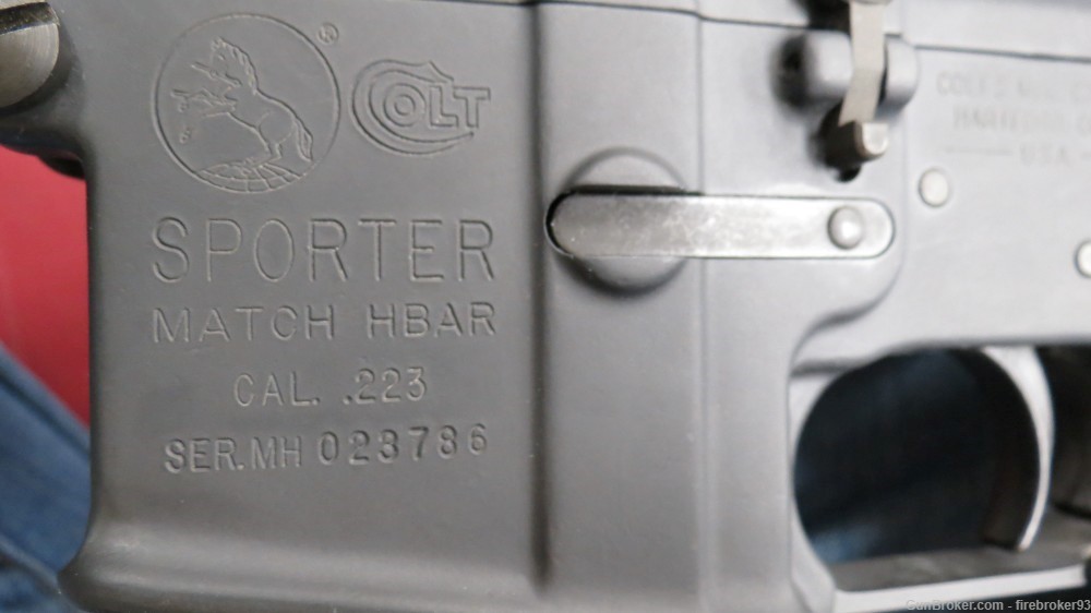 Colt Sporter Match HBAR 20" 5.56 rifle -img-14