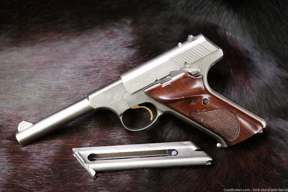 Colt Huntsman Like Woodsman 4 1/2" .22 LR Semi-Automatic Pistol, 1957 C&R-img-3