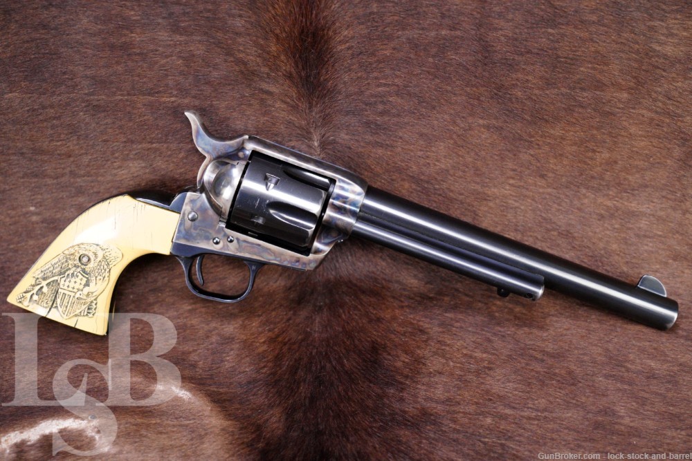 Colt 3rd Gen Frontier Six Shooter SAA 7.5" .44-40 Winchester Revolver, 1984-img-0