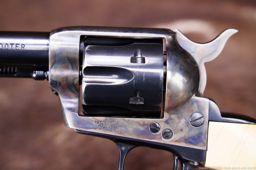 Colt 3rd Gen Frontier Six Shooter SAA 7.5" .44-40 Winchester Revolver, 1984-img-13