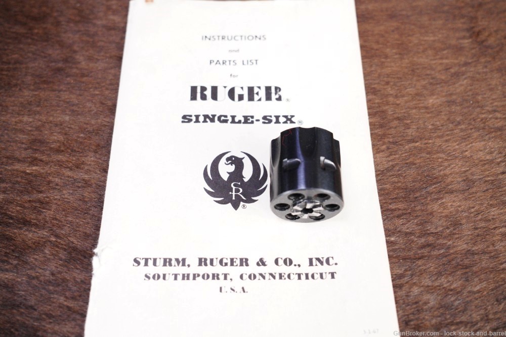Ruger Pre-Warning 3-Screw Single-Six .22 LR 6 1/2" Revolver & Box C&R-img-23