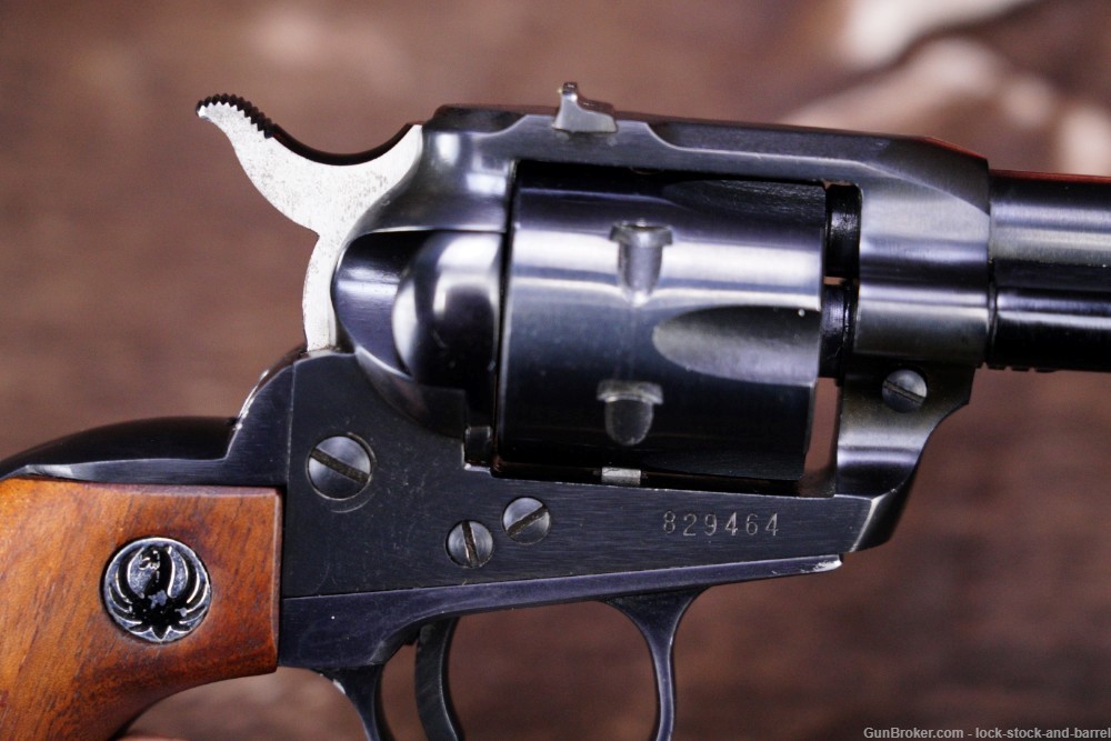 Ruger Pre-Warning 3-Screw Single-Six .22 LR 6 1/2" Revolver & Box C&R-img-10