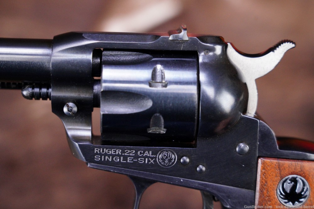 Ruger Pre-Warning 3-Screw Single-Six .22 LR 6 1/2" Revolver & Box C&R-img-11