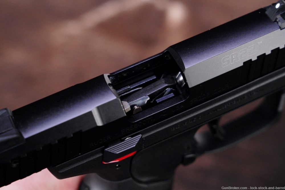 Ruger SR22 Model 03600 .22 LR 3.5” Semi Automatic Pistol & Box MFD 2014-img-12