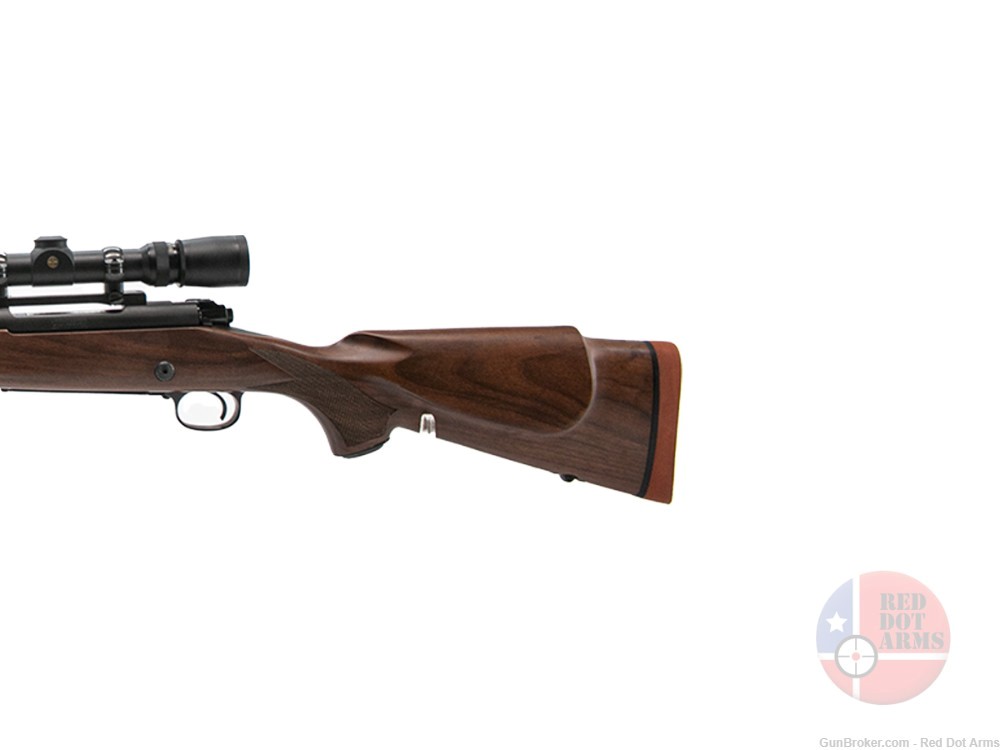 Winchester Model 70 Alaskan, 375 H&H Magnum, 25", Leupold 1.75-6 Scope-img-12