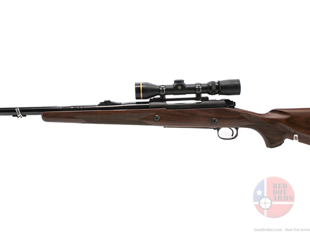 Winchester Model 70 Alaskan, 375 H&H Magnum, 25", Leupold 1.75-6 Scope-img-11