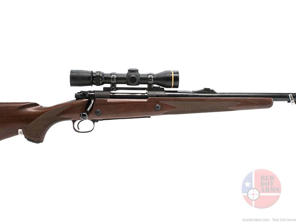Winchester Model 70 Alaskan, 375 H&H Magnum, 25", Leupold 1.75-6 Scope-img-7