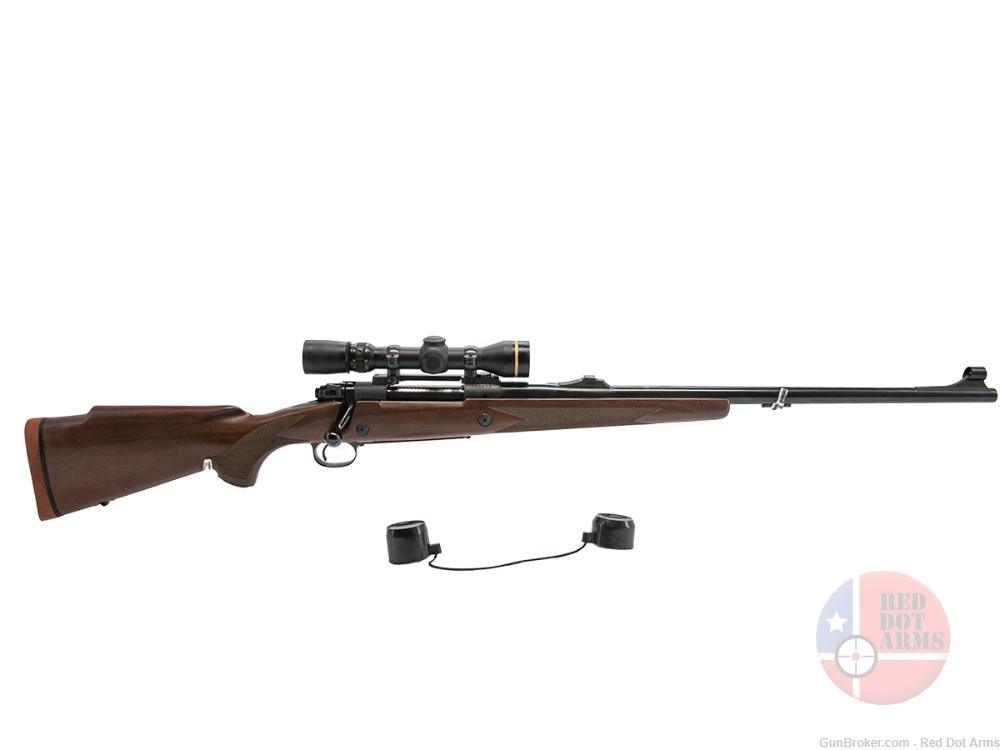 Winchester Model 70 Alaskan, 375 H&H Magnum, 25", Leupold 1.75-6 Scope-img-0
