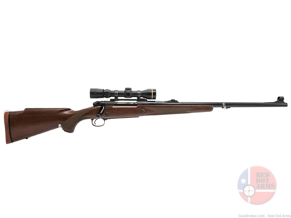 Winchester Model 70 Alaskan, 375 H&H Magnum, 25", Leupold 1.75-6 Scope-img-5