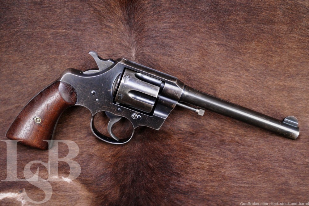 Colt Army Special Model 6” Blue .38 Spl Double Action Revolver, 1919 C&R-img-0