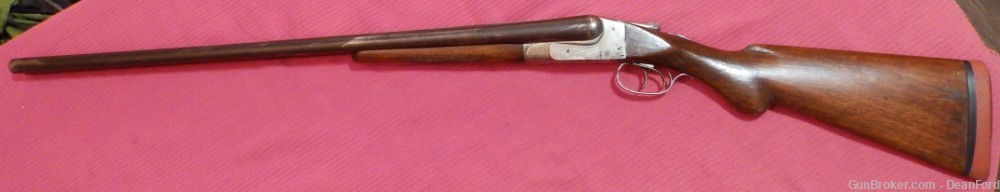 Ithaca Crass Hammerless Double Barrel Shotgun - 16 Gauge - 1899 vintage-img-0