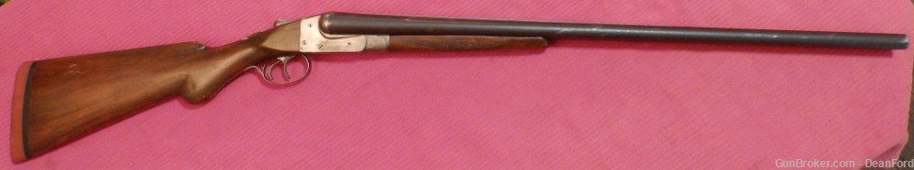 Ithaca Crass Hammerless Double Barrel Shotgun - 16 Gauge - 1899 vintage-img-5