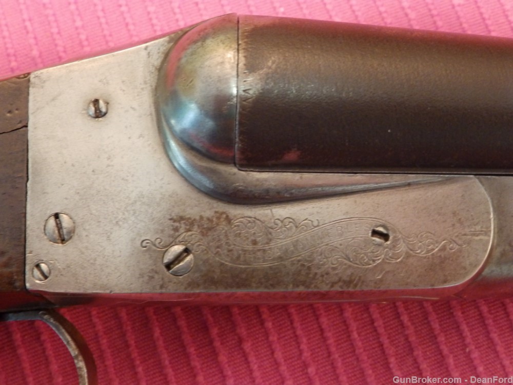 Ithaca Crass Hammerless Double Barrel Shotgun - 16 Gauge - 1899 vintage-img-34