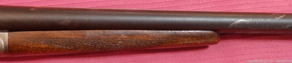 Ithaca Crass Hammerless Double Barrel Shotgun - 16 Gauge - 1899 vintage-img-8