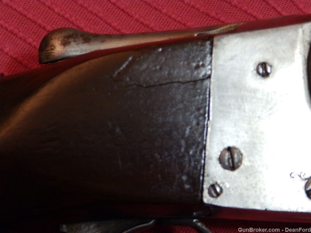 Ithaca Crass Hammerless Double Barrel Shotgun - 16 Gauge - 1899 vintage-img-36