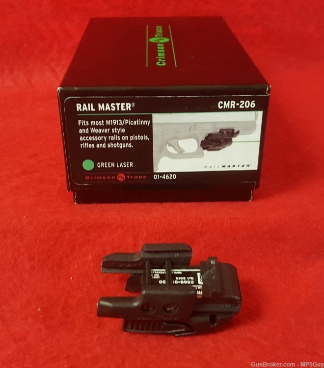Crimson Trace Rail Master Green Laser CMR-206-img-0