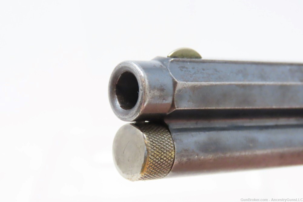 Scarce UNENGRAVED Antique REMINGTON-RIDER .32 Caliber XSRF MAGAZINE Pistol -img-9