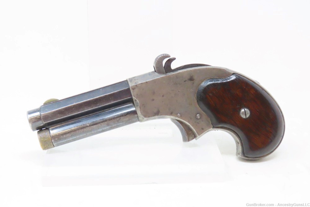 Scarce UNENGRAVED Antique REMINGTON-RIDER .32 Caliber XSRF MAGAZINE Pistol -img-1
