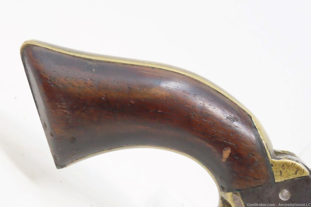 Antique COLT Model 1848 BABY DRAGOON .31 Caliber Percussion POCKET Revolver-img-14