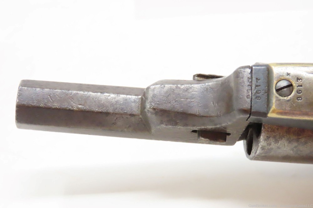 Antique COLT Model 1848 BABY DRAGOON .31 Caliber Percussion POCKET Revolver-img-12