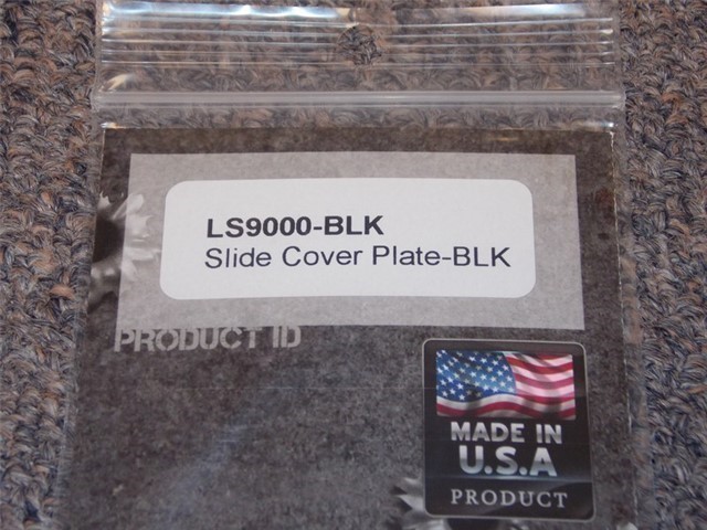 LIGHTNING STRIKE GLOCK BLACK SLIDE COVER PLATE BLK LS9000 BRAND NEW!-img-2