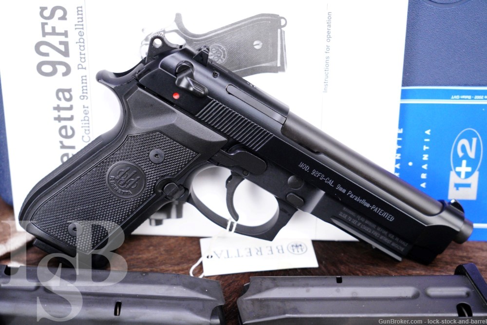 Beretta Model 92FS 92-FS Type M9A1 9mm 4.9” DA/SA Semi-Auto Pistol-img-0