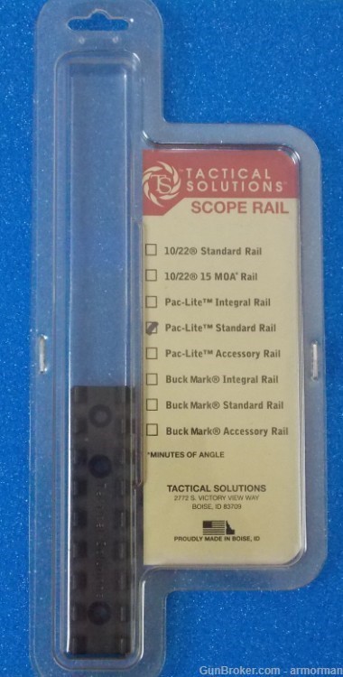Tactical Solutions Scope Rail Pac-lite Standard Rail-img-0