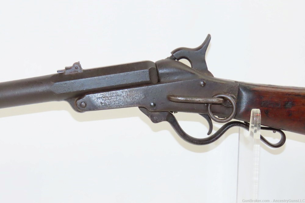 CIVIL WAR Antique MASS. ARMS CO.  2nd Model MAYNARD 1863 Cavalry SR Carbine-img-3