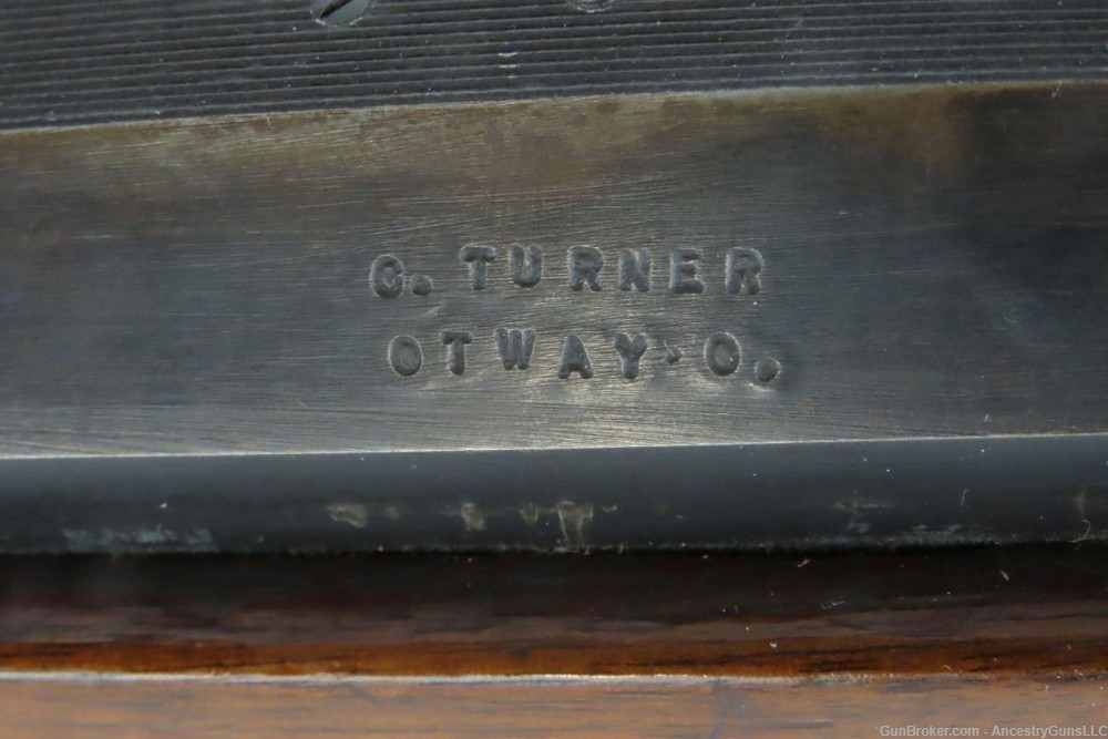 PHIL OREM NMLRA Slug Rifle by HARRY RIFE, C. TURNER Otway, Ohio .50 Caliber-img-14