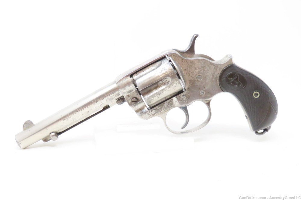 c1889 BRITISH Proofed FRONTIER SIX-SHOOTER Model 1878 .44-40 DOUBLE ACTION -img-1