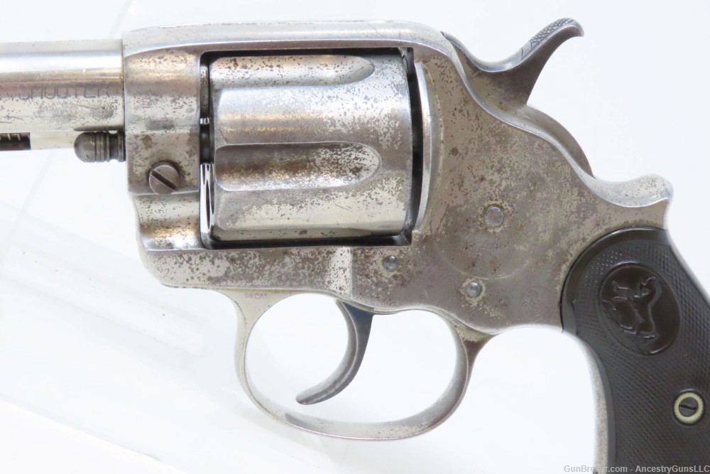c1889 BRITISH Proofed FRONTIER SIX-SHOOTER Model 1878 .44-40 DOUBLE ACTION -img-3