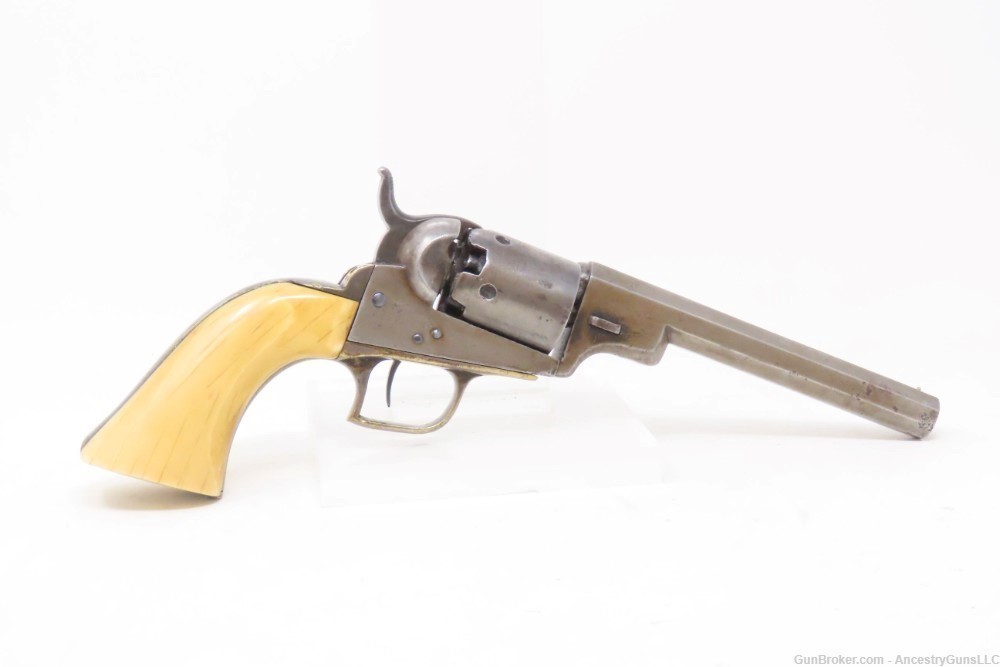 Antique COLT Model 1848 BABY DRAGOON .31 Caliber Percussion POCKET Revolver-img-15