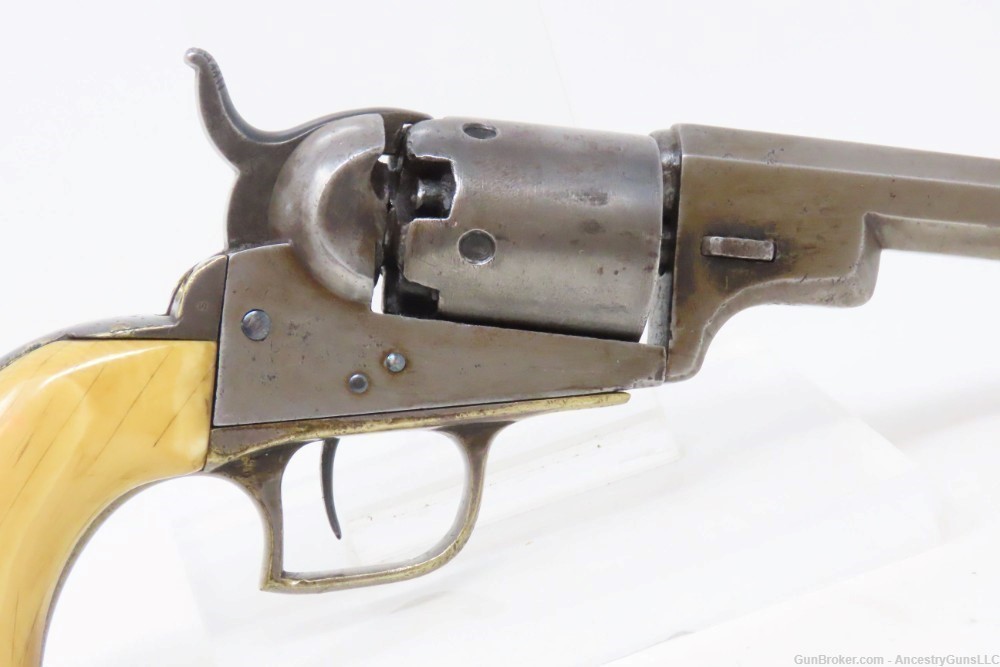 Antique COLT Model 1848 BABY DRAGOON .31 Caliber Percussion POCKET Revolver-img-17