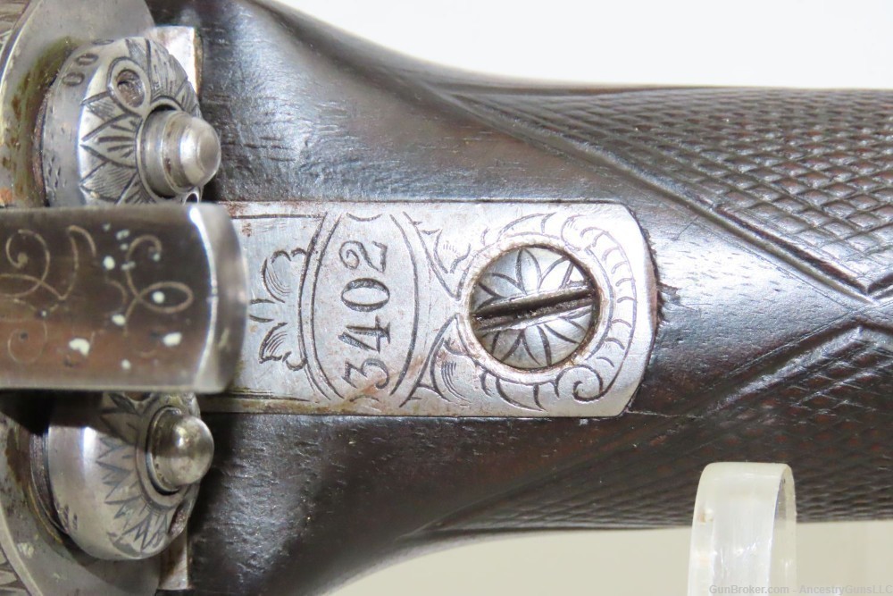 Rare DREYSE NEEDLE FIRE Shotgun PRUSSIAN Antique Double Barrel SxS 16 Gauge-img-9