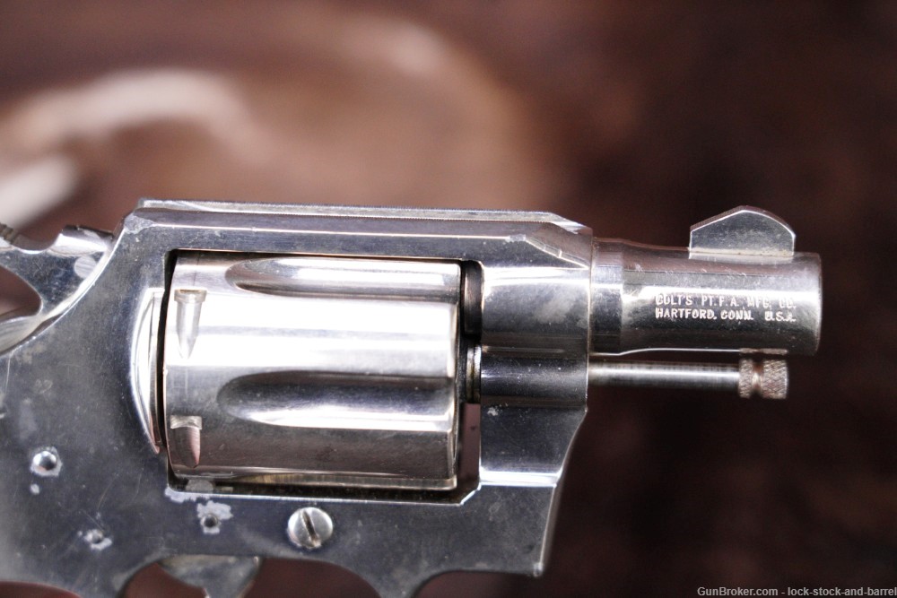 Colt Cobra Lightweight LW .38 Spl 2” Double Action SA/DA Revolver, 1965 C&R-img-10